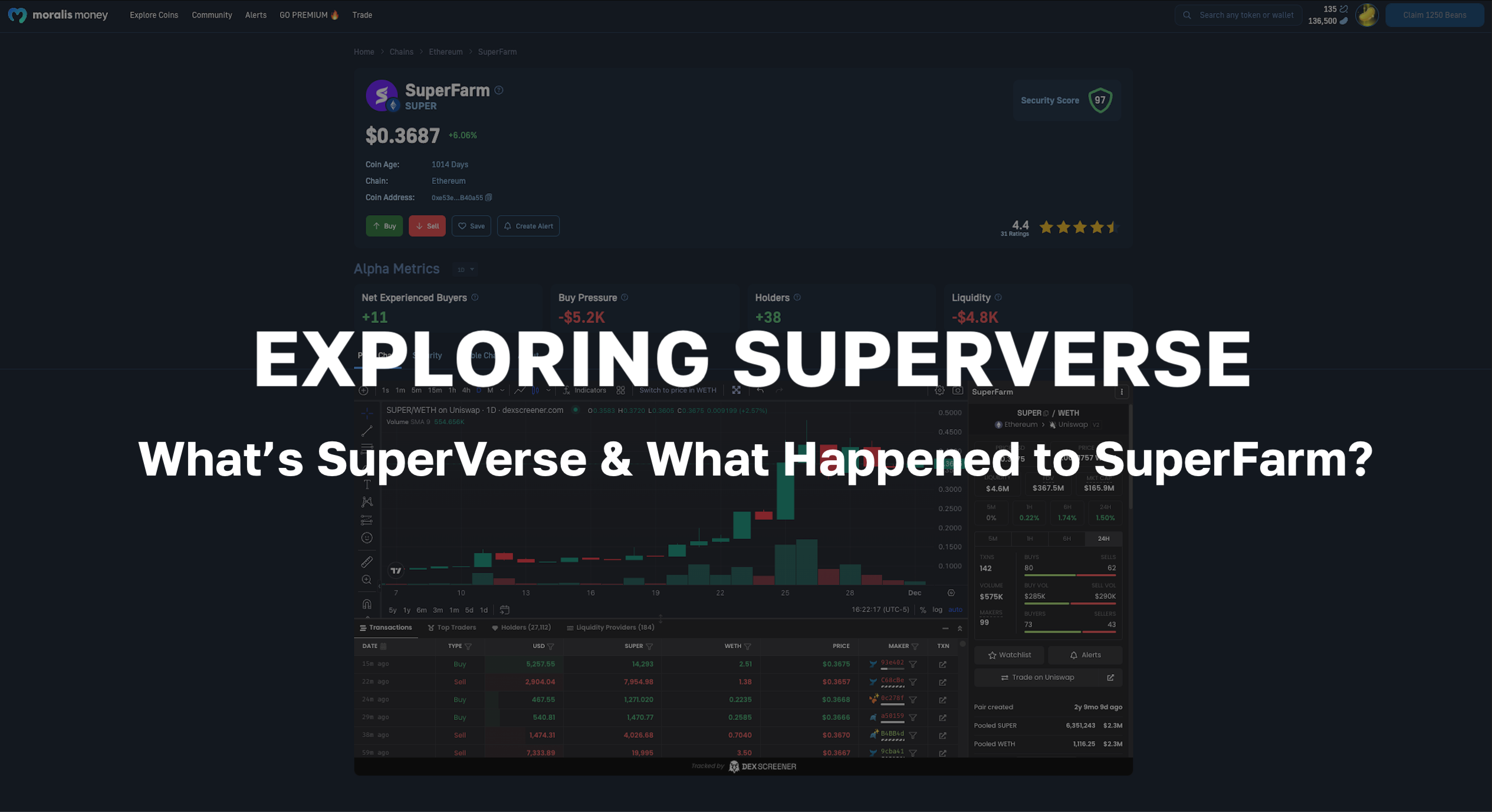 What's SuperVerse Crypto and What Happened to the SuperFarm Token?