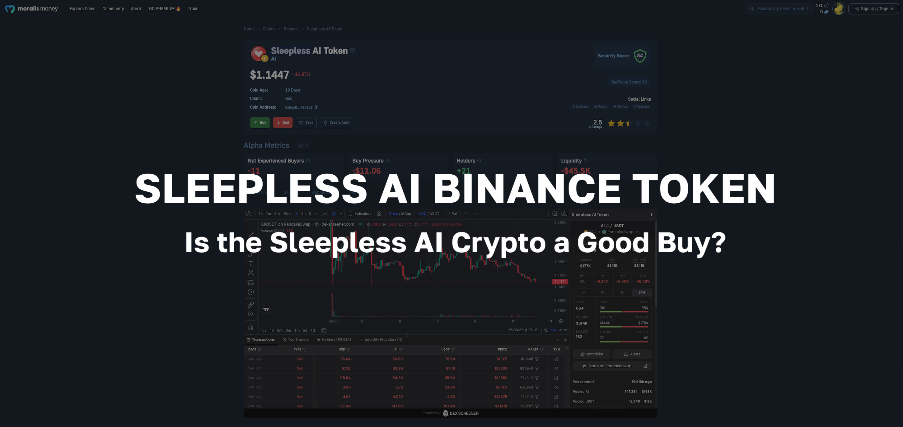 Is the Sleepless AI Crypto a Good Investment? All You Need to Know About Sleepless AI Binance Token